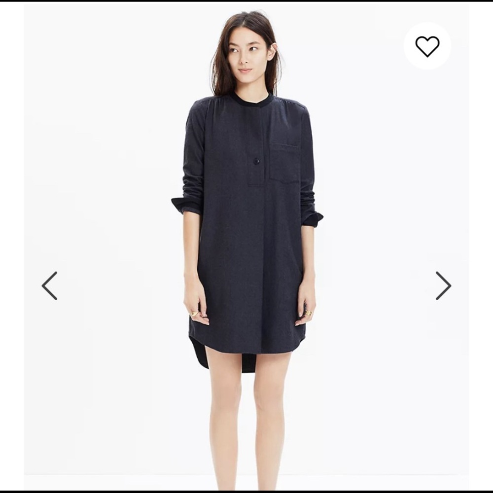 Madewell | Flannel Latitude Shirtdress
